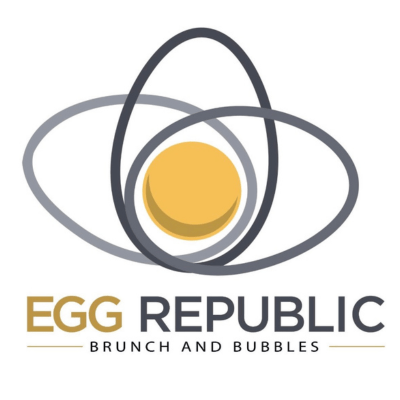 Logo for Egg Republic Resturant with locations in Peoria,  and Bloomington, Illinois